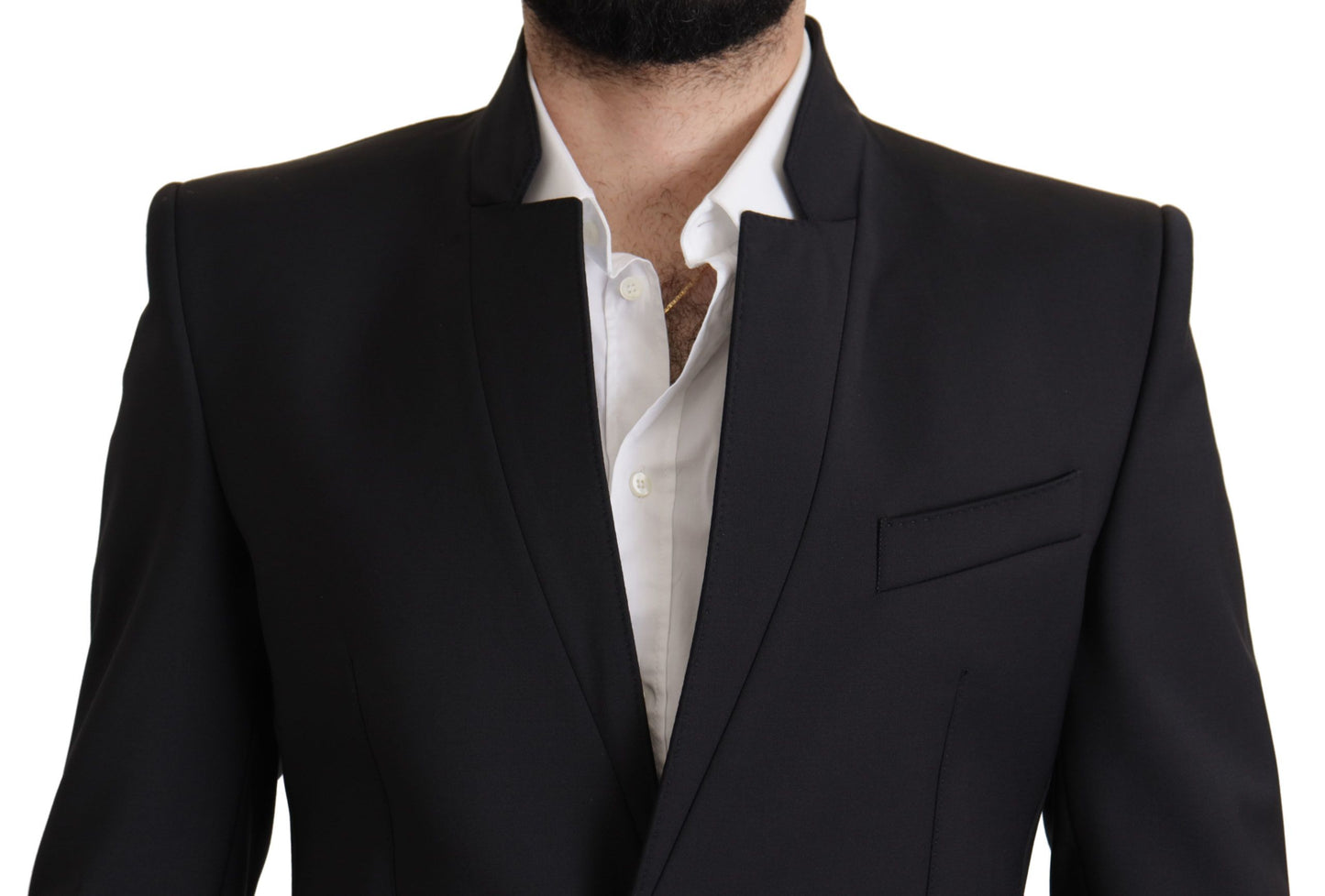 Dolce & Gabbana Elegant Single-Breasted Wool Blazer Dolce & Gabbana