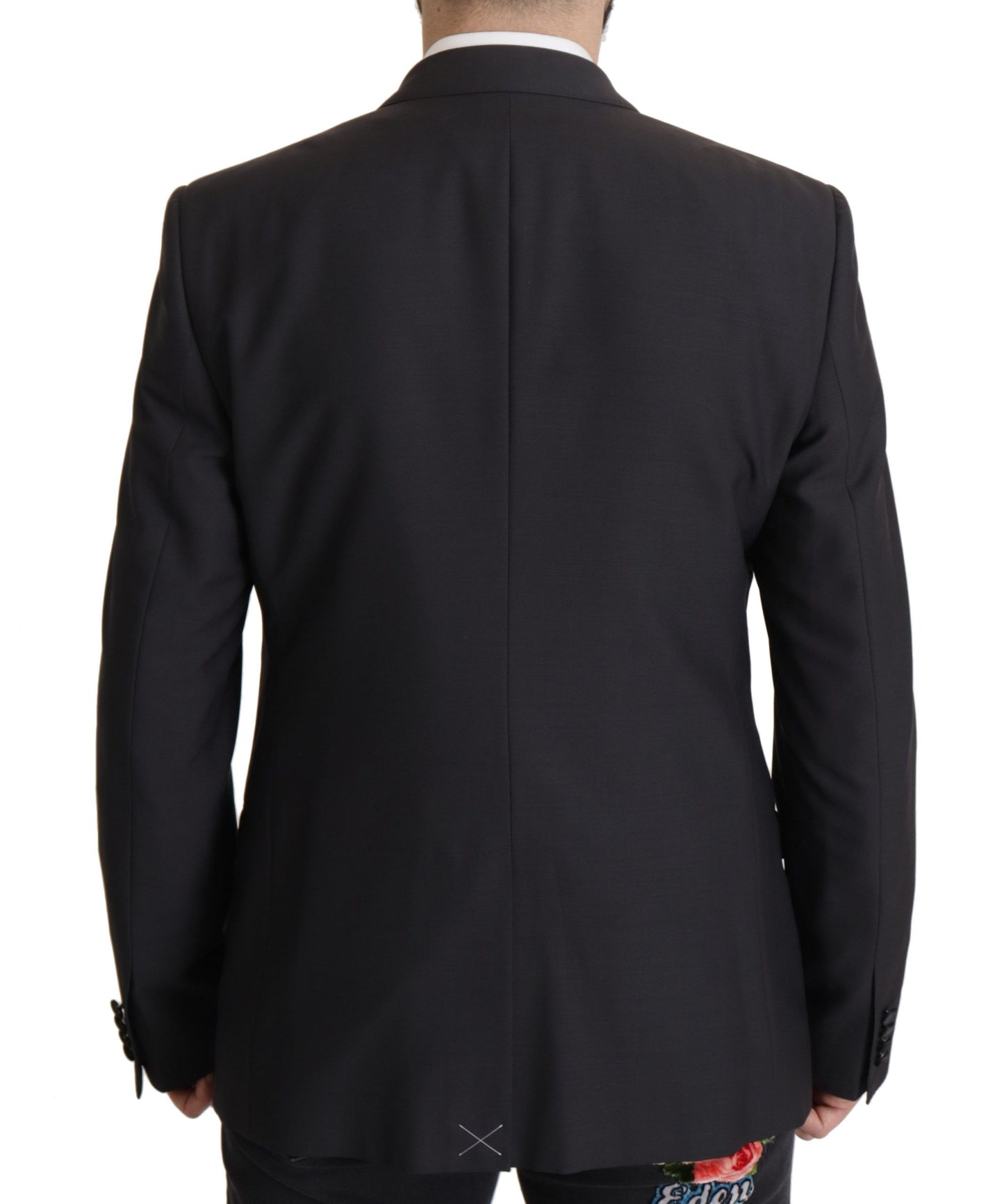 Dolce & Gabbana Elegant Dark Blue Martini Two-Piece Blazer Dolce & Gabbana