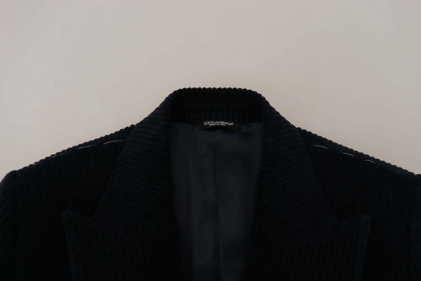 Dolce & Gabbana Elegant Black Cotton Long Cardigan Jacket Dolce & Gabbana