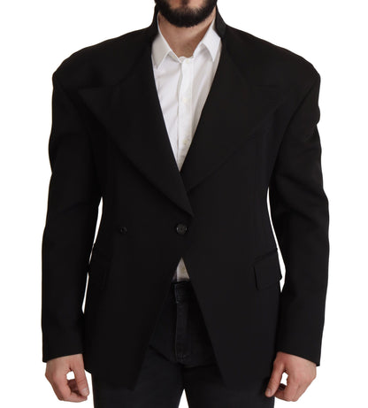 Dolce & Gabbana Elegant Single Breasted Wool Blazer Dolce & Gabbana