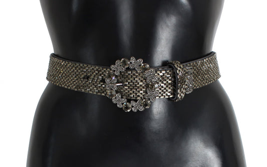 Dolce & Gabbana Embellished Sequined Wide Waist Belt Dolce & Gabbana