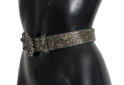 Dolce & Gabbana Embellished Sequined Wide Waist Belt Dolce & Gabbana