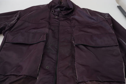 Dolce & Gabbana Elegant Purple Biker Jacket Dolce & Gabbana