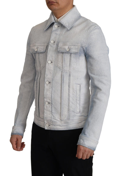 Dolce & Gabbana Elegant Light Blue Denim Jacket Dolce & Gabbana