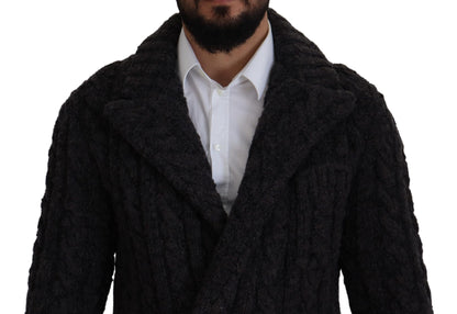 Dolce & Gabbana Elegant Double-Breasted Wool-Cashmere Coat Dolce & Gabbana