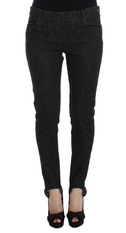 Ermanno Scervino Elegant Slim Fit Blue Jeans Ermanno Scervino