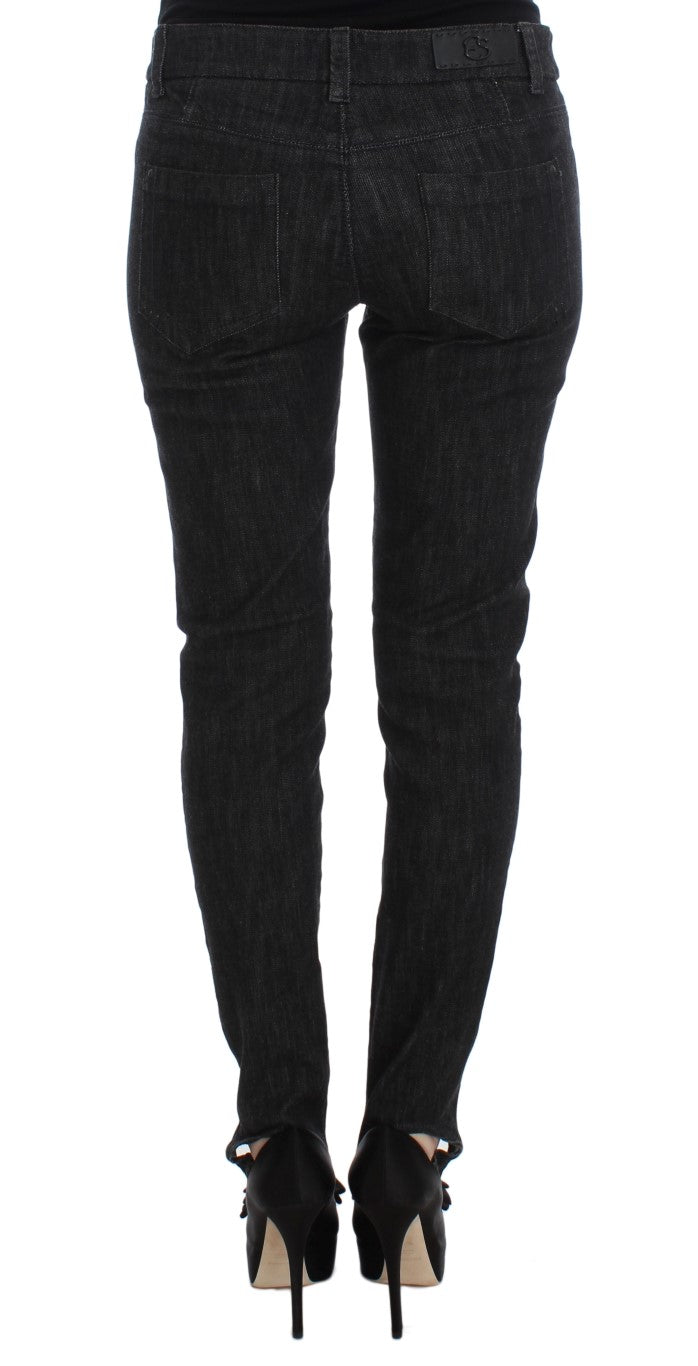 Ermanno Scervino Elegant Slim Fit Blue Jeans Ermanno Scervino