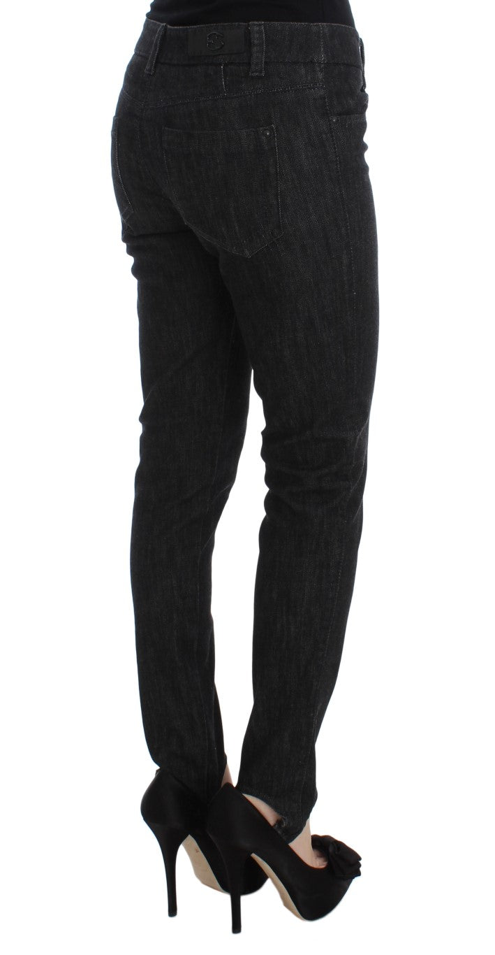 Ermanno Scervino Elegant Slim Fit Blue Jeans Ermanno Scervino