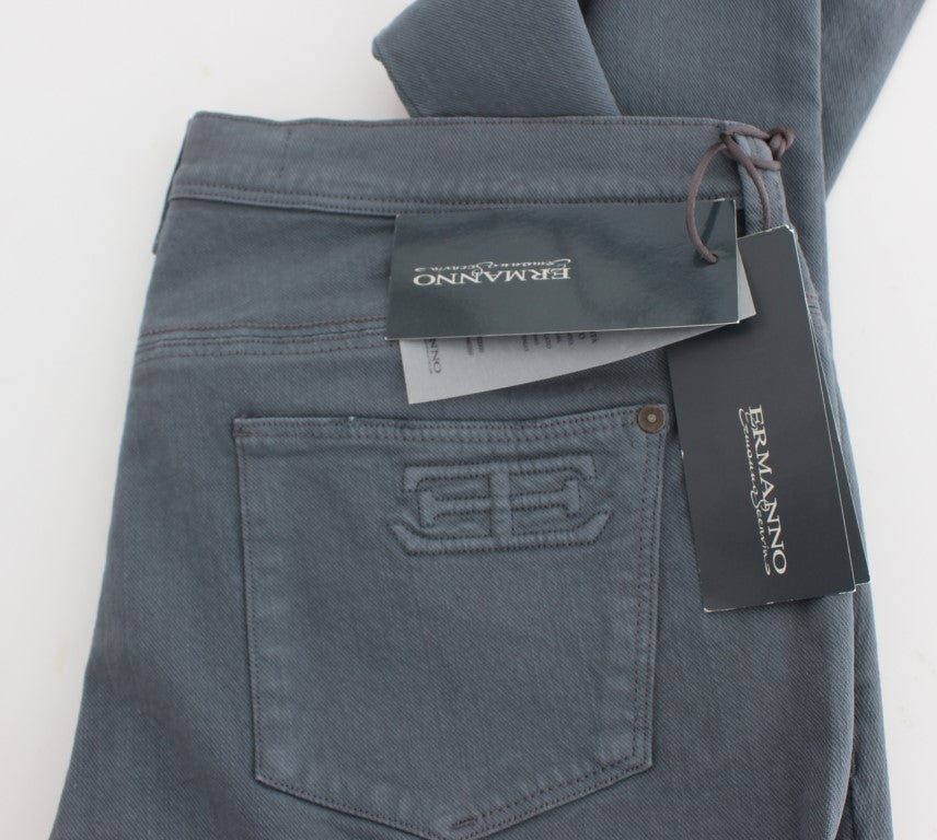 Ermanno Scervino Chic Slim Fit Bootcut Denim Indulgence Ermanno Scervino