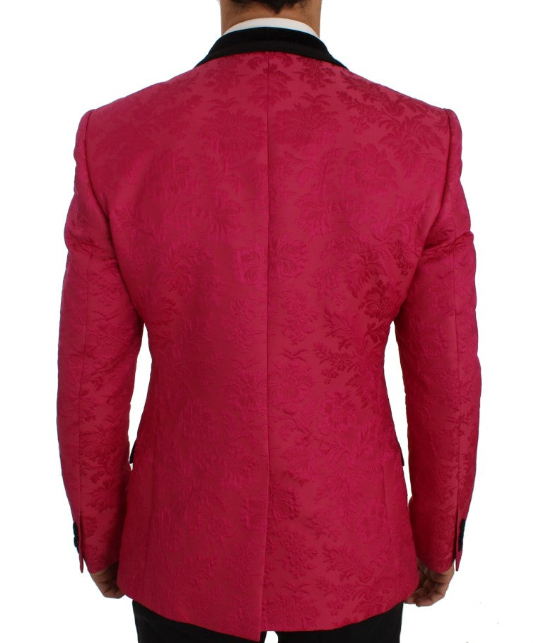 Dolce & Gabbana Floral Brocade Single-Breasted Blazer Dolce & Gabbana