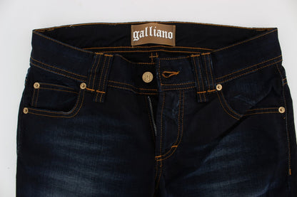 John Galliano Elegant Slim Fit Designer Jeans John Galliano