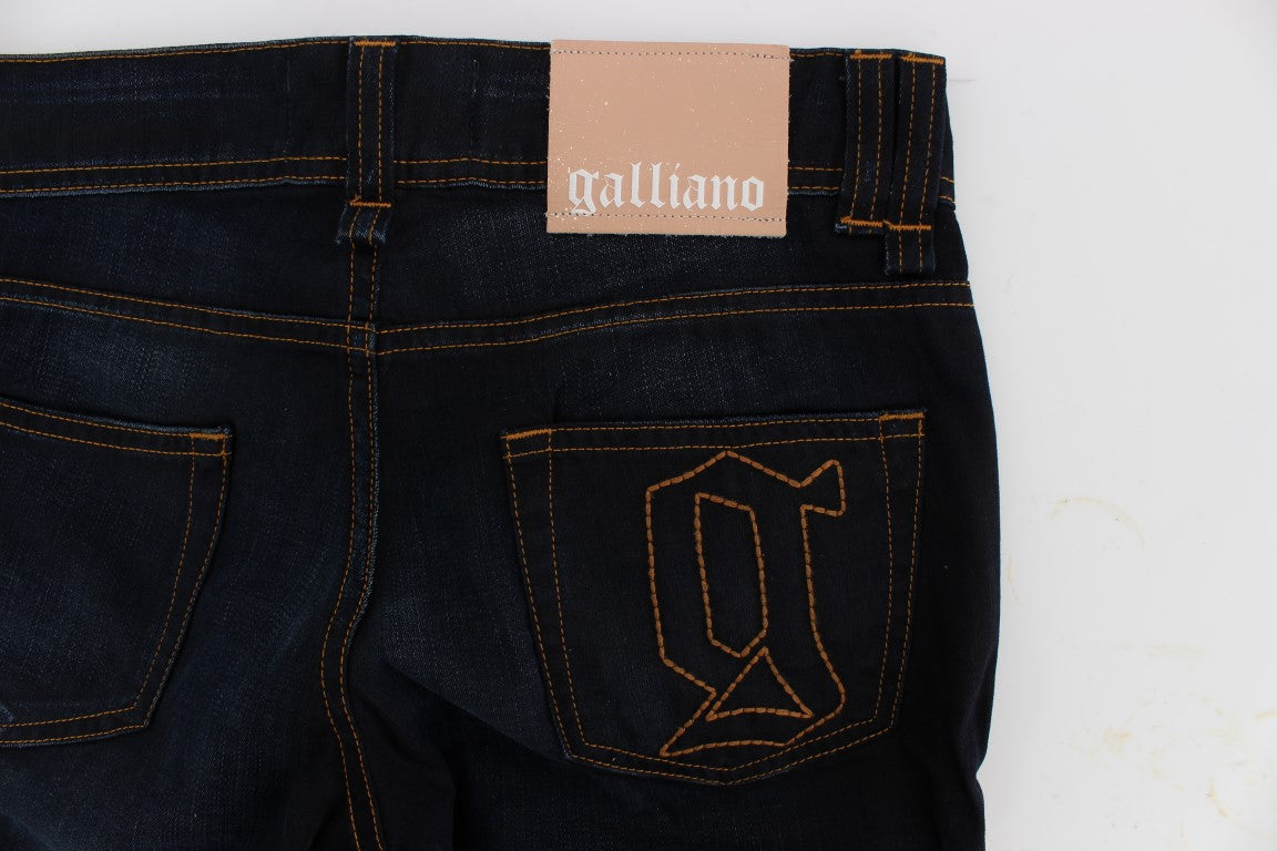 John Galliano Elegant Slim Fit Designer Jeans John Galliano