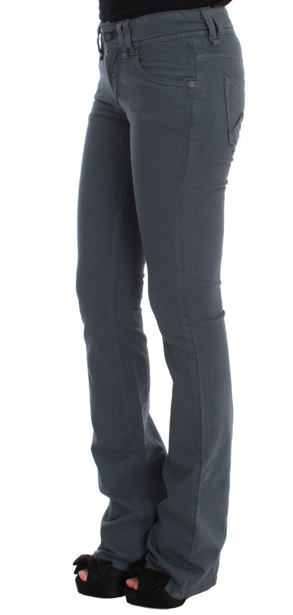 John Galliano Elegant Slim Fit Bootcut Jeans John Galliano