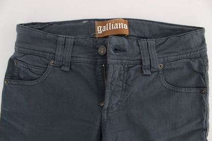 John Galliano Elegant Slim Fit Bootcut Jeans John Galliano