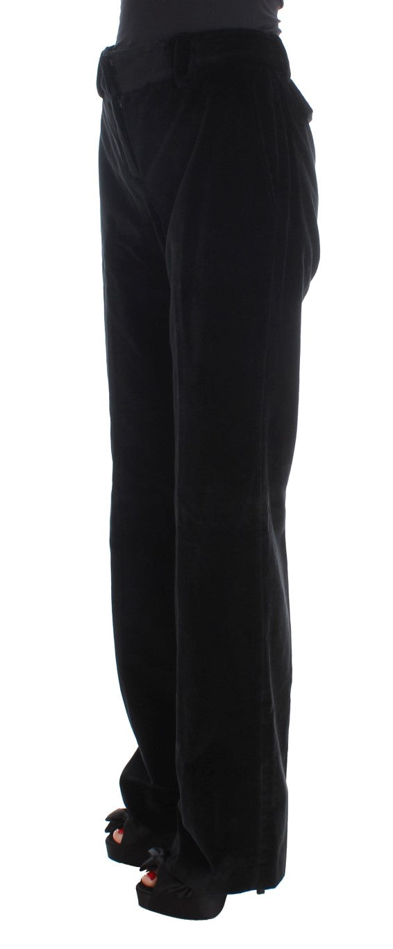 Ermanno Scervino Elegant Black Straight Fit Jeans Ermanno Scervino