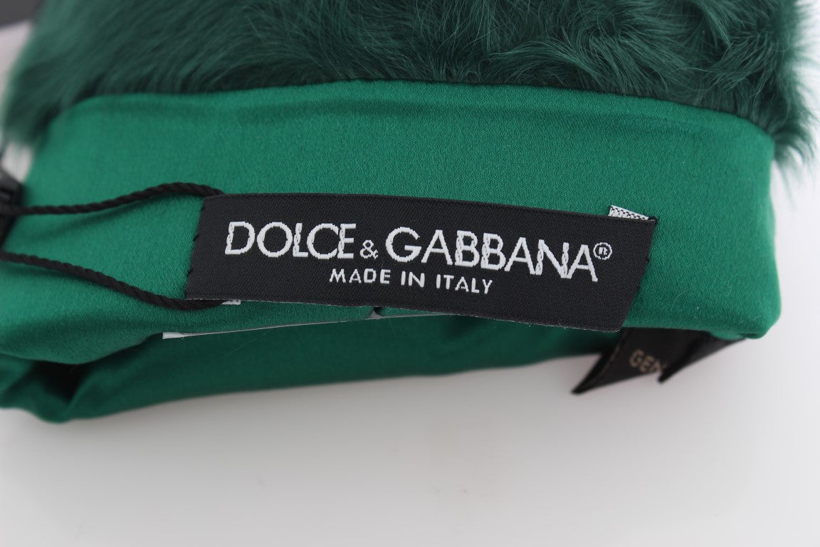 Dolce & Gabbana Elegant Elbow-Length Leather Gloves Dolce & Gabbana