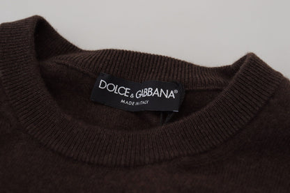 Dolce & Gabbana Elegant Cashmere Crew Neck Sweater Dolce & Gabbana