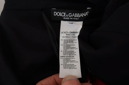 Dolce & Gabbana Elegant Red Bodycon Midi Dress Dolce & Gabbana