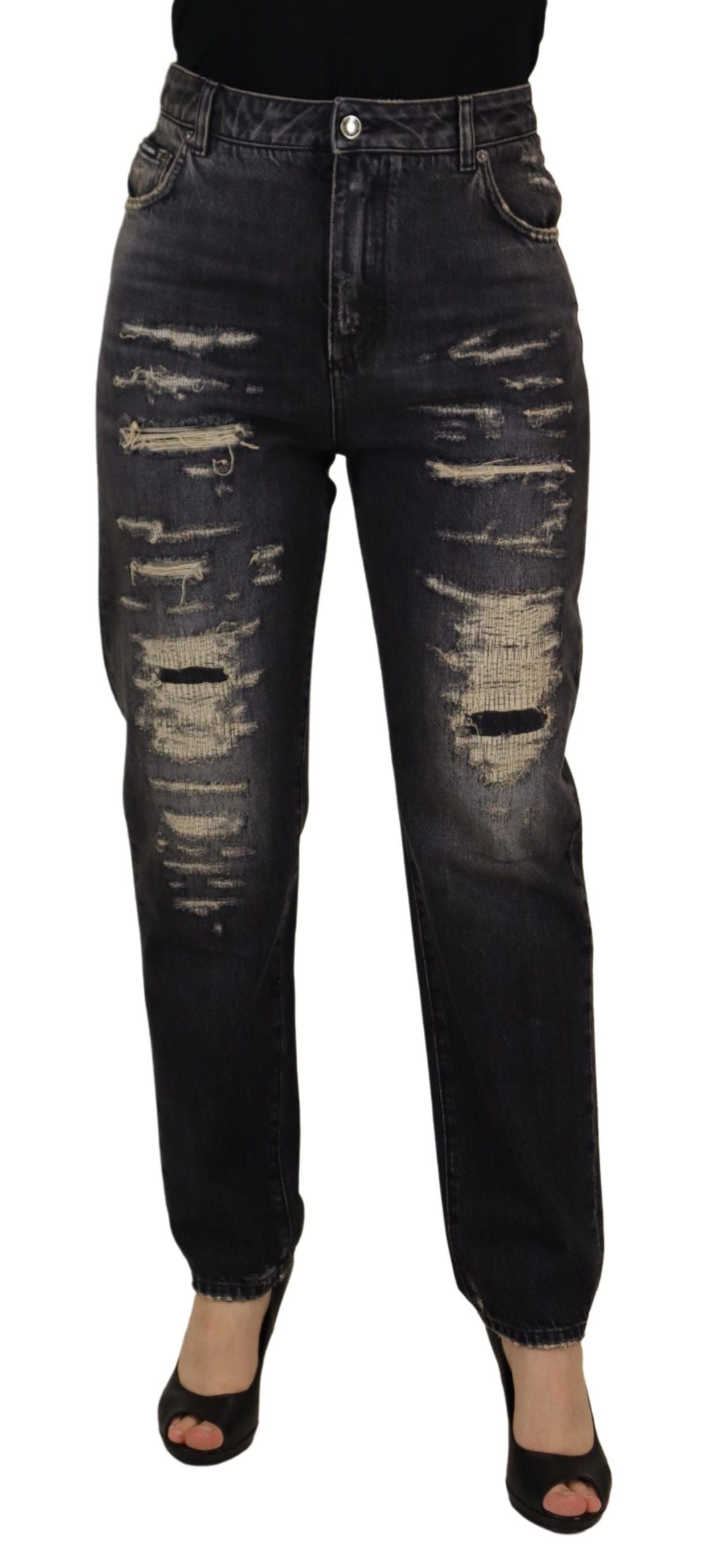 Dolce & Gabbana Elegant High Waist Skinny Jeans Dolce & Gabbana