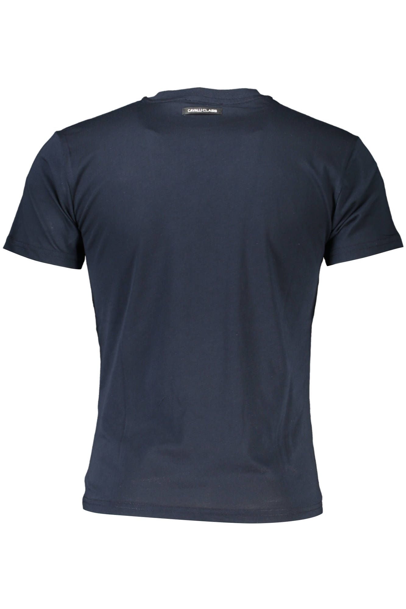 Cavalli Class Blue Cotton Men T-Shirt