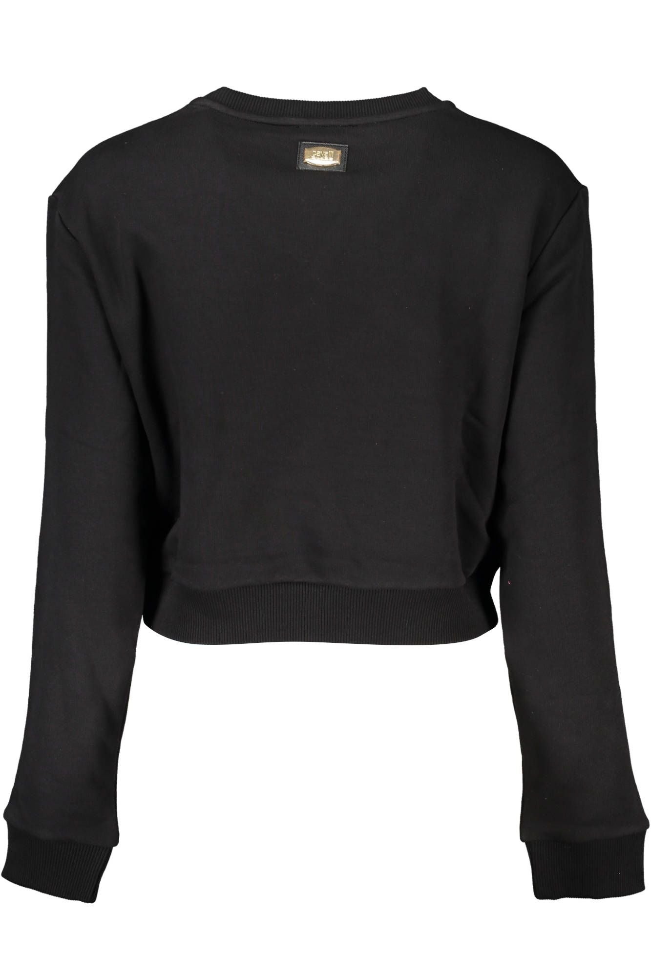 Cavalli Class Chic Brushed Cavalli Sweatshirt with Logo Print Cavalli Class