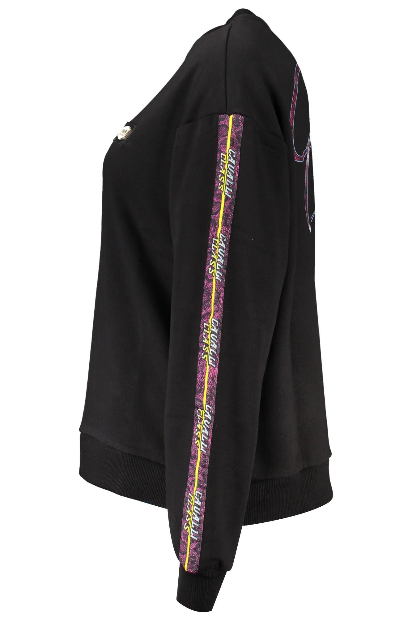 Cavalli Class Chic Long-Sleeved Embellished Sweatshirt Cavalli Class