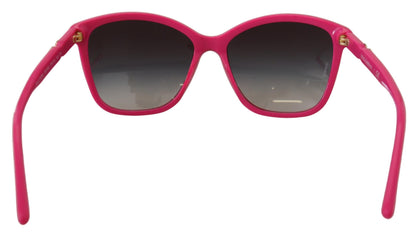 Dolce & Gabbana Elegant Pink Round Sunglasses for Women Dolce & Gabbana