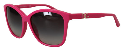 Dolce & Gabbana Elegant Pink Round Sunglasses for Women Dolce & Gabbana