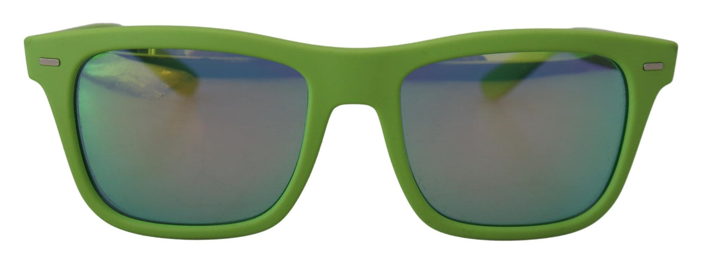 Dolce & Gabbana Acid Green Chic Full Rim Sunglasses Dolce & Gabbana