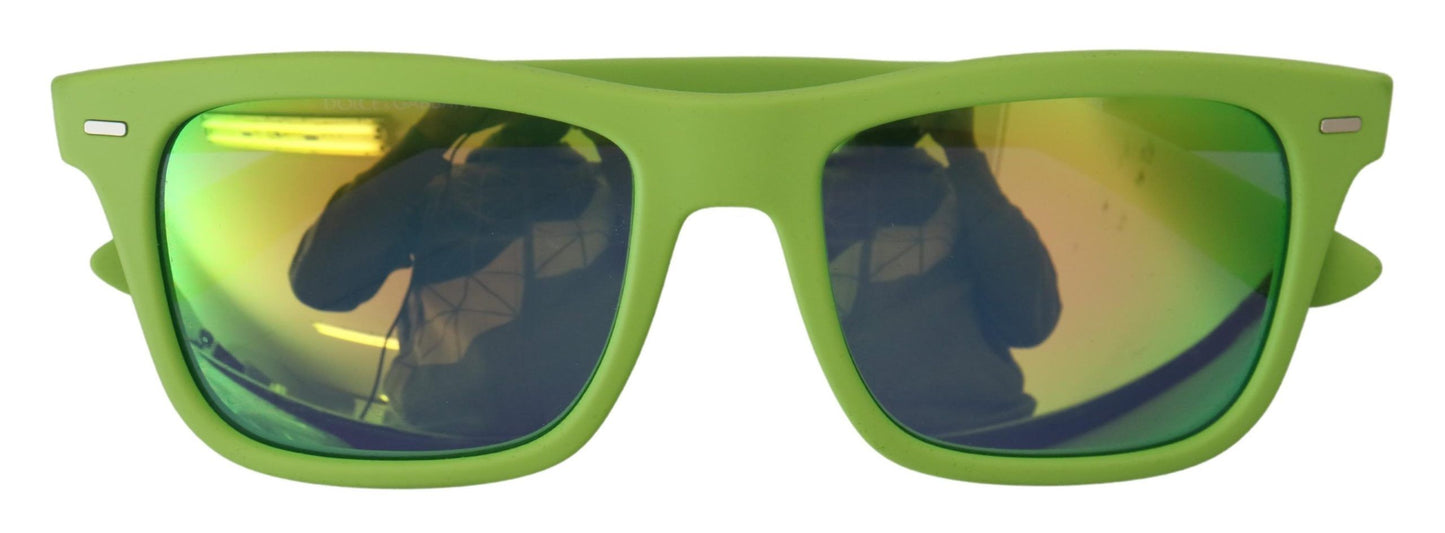 Dolce & Gabbana Acid Green Chic Full Rim Sunglasses Dolce & Gabbana