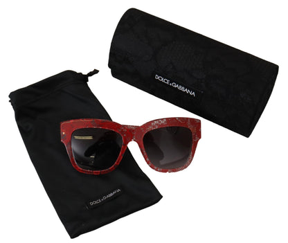 Dolce & Gabbana Chic Sicilian Lace Tinted Sunglasses Dolce & Gabbana