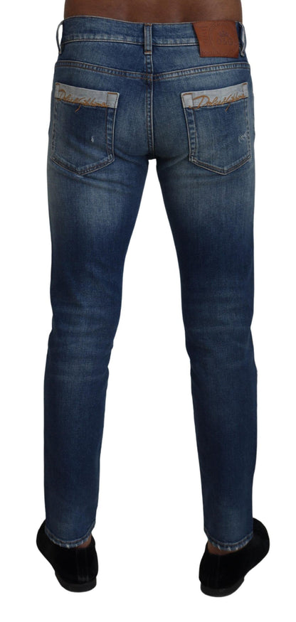 Dolce & Gabbana Elegant Slim Fit Italian Denim Jeans Dolce & Gabbana