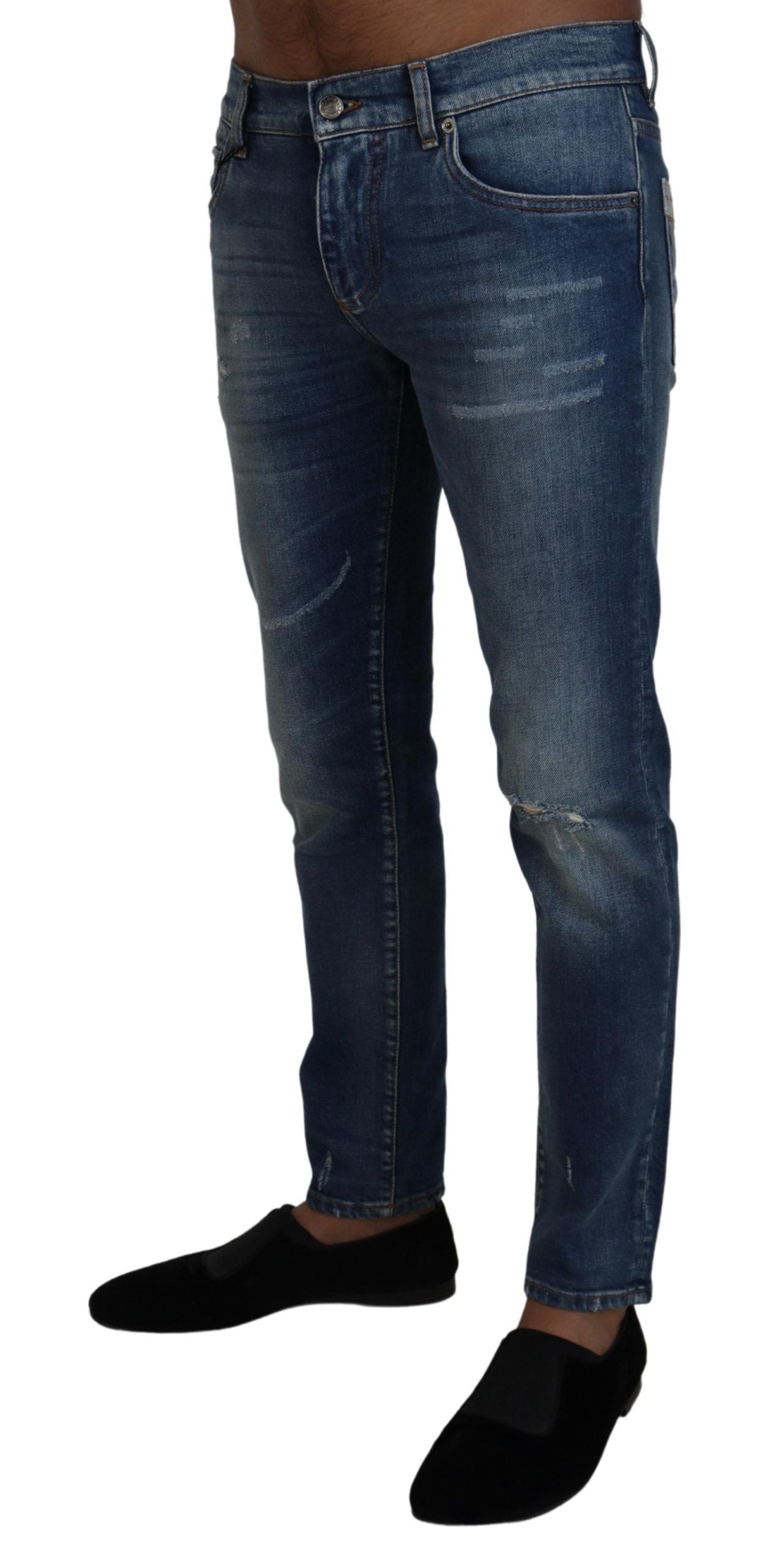 Dolce & Gabbana Elegant Slim Fit Italian Denim Jeans Dolce & Gabbana