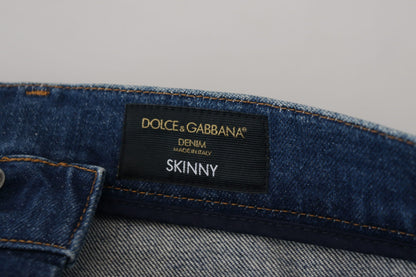 Dolce & Gabbana Elegant Slim Fit Italian Denim Jeans Dolce & Gabbana