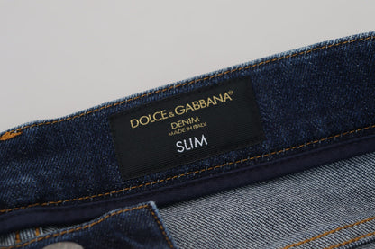 Dolce & Gabbana Chic Slim Fit Italian Denim Sensation Dolce & Gabbana