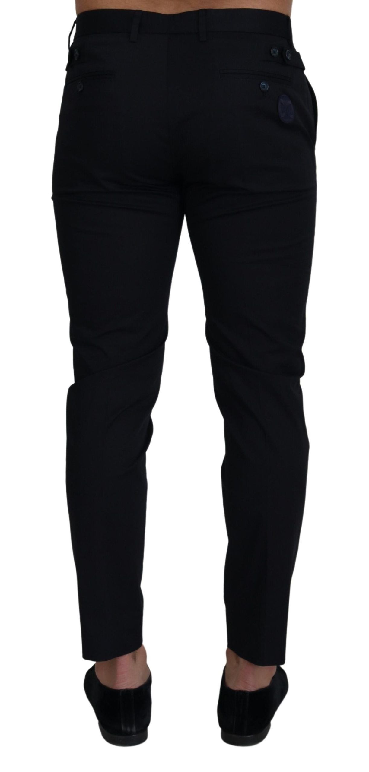 Dolce & Gabbana Elegant Slim Fit Chinos Dress Pants Dolce & Gabbana