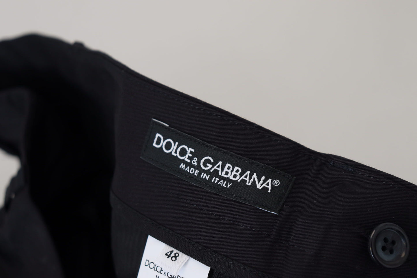 Dolce & Gabbana Elegant Slim Fit Chinos Dress Pants Dolce & Gabbana