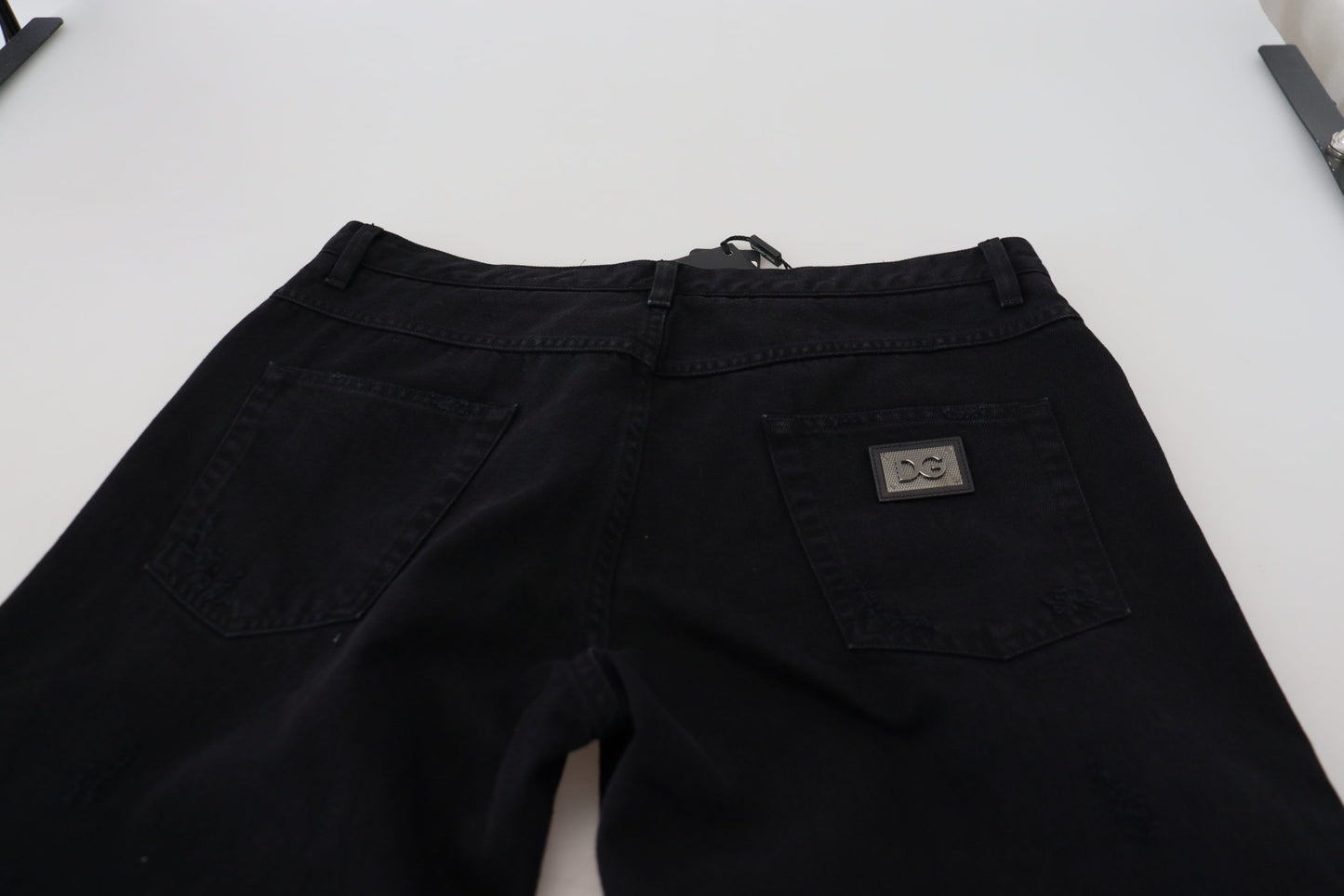 Dolce & Gabbana Elegant Black Loose Fit Italian Jeans Dolce & Gabbana