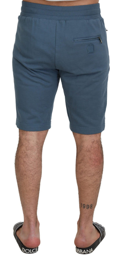 Dolce & Gabbana Elegant Blue Bermuda Shorts - Regular Fit Dolce & Gabbana