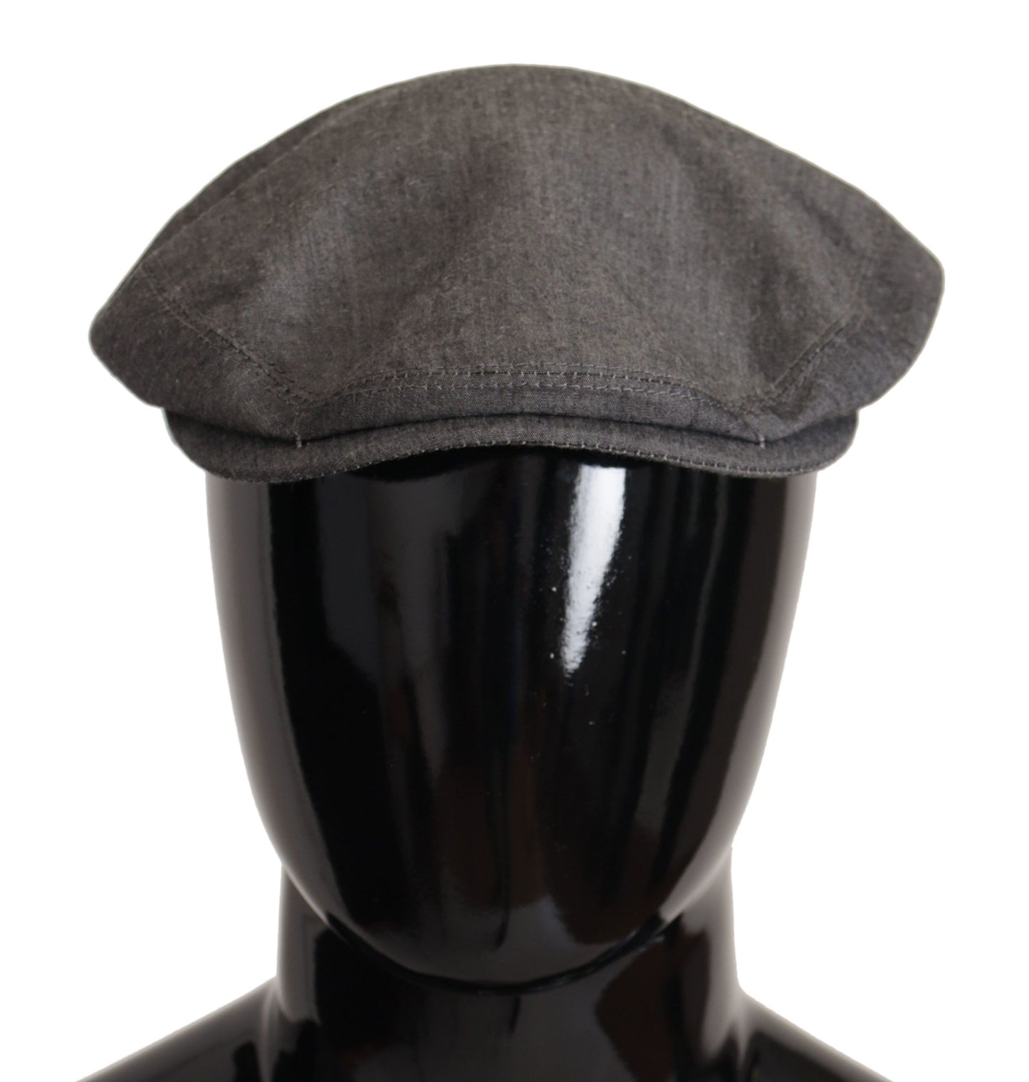 Dolce & Gabbana Elegant Gray Newsboy Hat Dolce & Gabbana