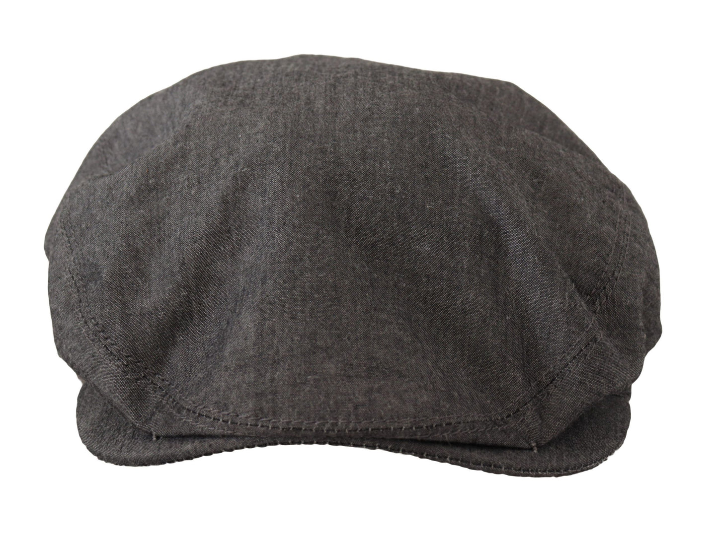 Dolce & Gabbana Elegant Gray Newsboy Hat Dolce & Gabbana