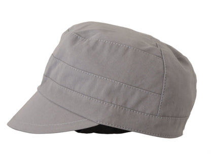 Dolce & Gabbana Elegant Gray Newsboy Cap - Classic Accessory Dolce & Gabbana