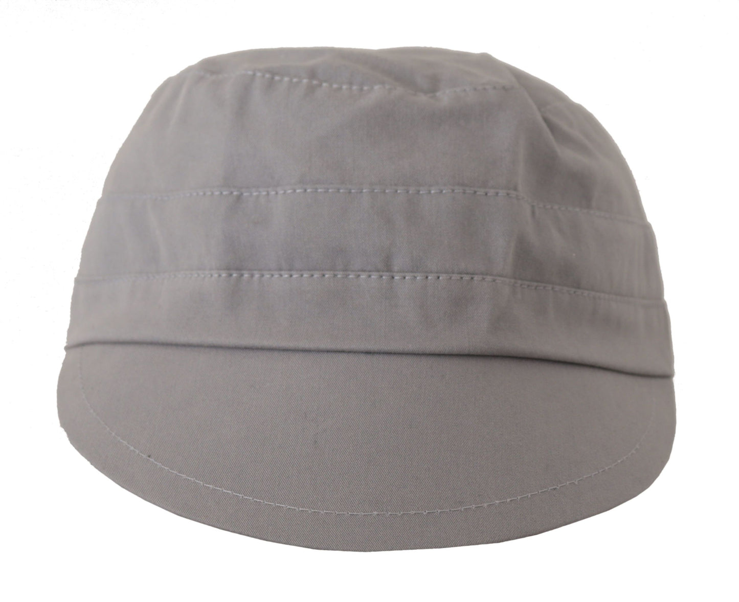 Dolce & Gabbana Elegant Gray Newsboy Cap - Classic Accessory Dolce & Gabbana