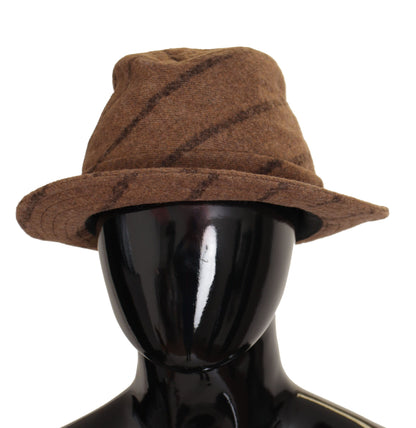 Dolce & Gabbana Elegant Wide Brim Fedora Hat Dolce & Gabbana