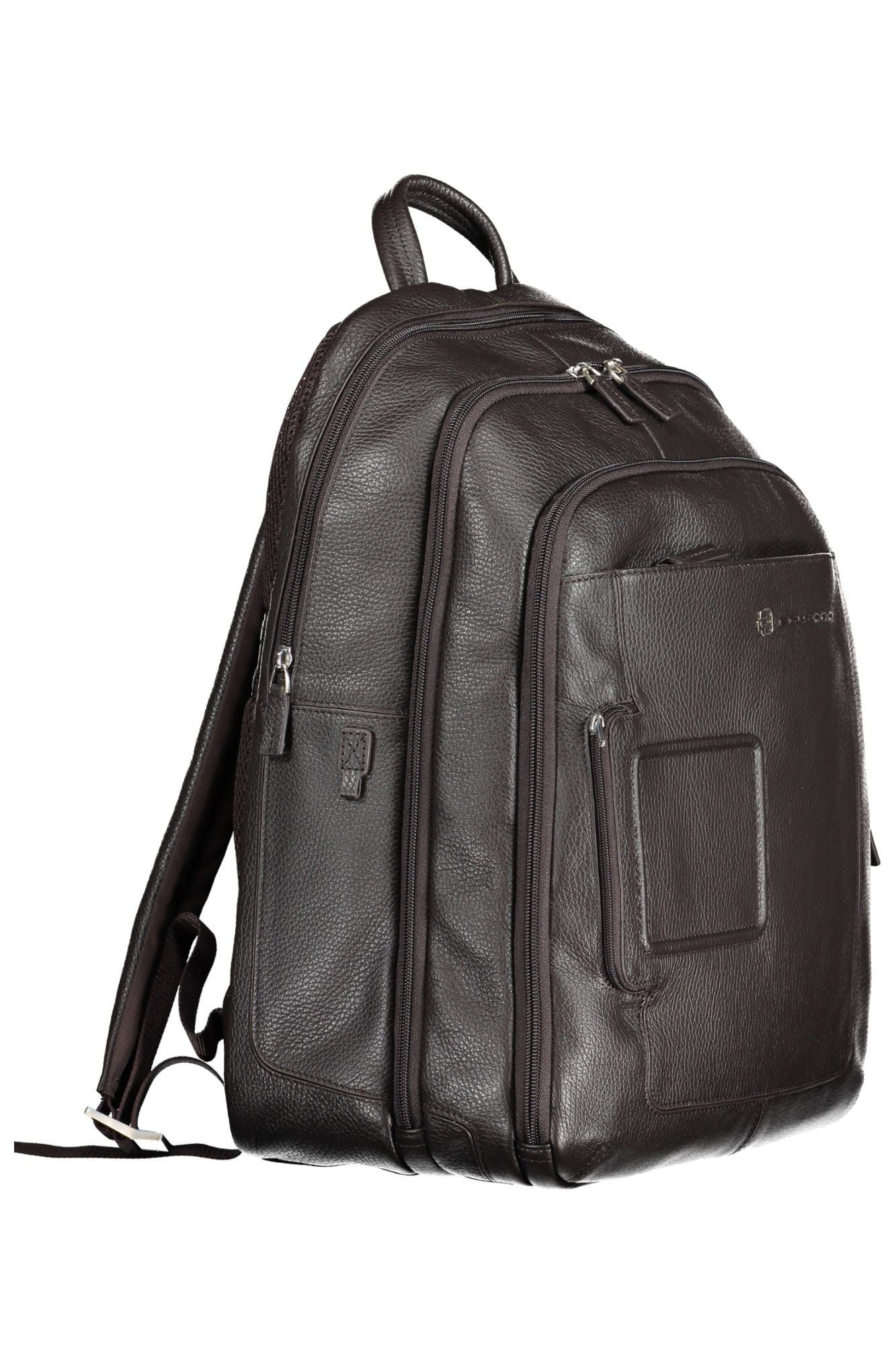 Piquadro Elegant Leather Backpack with Laptop Compartment Piquadro