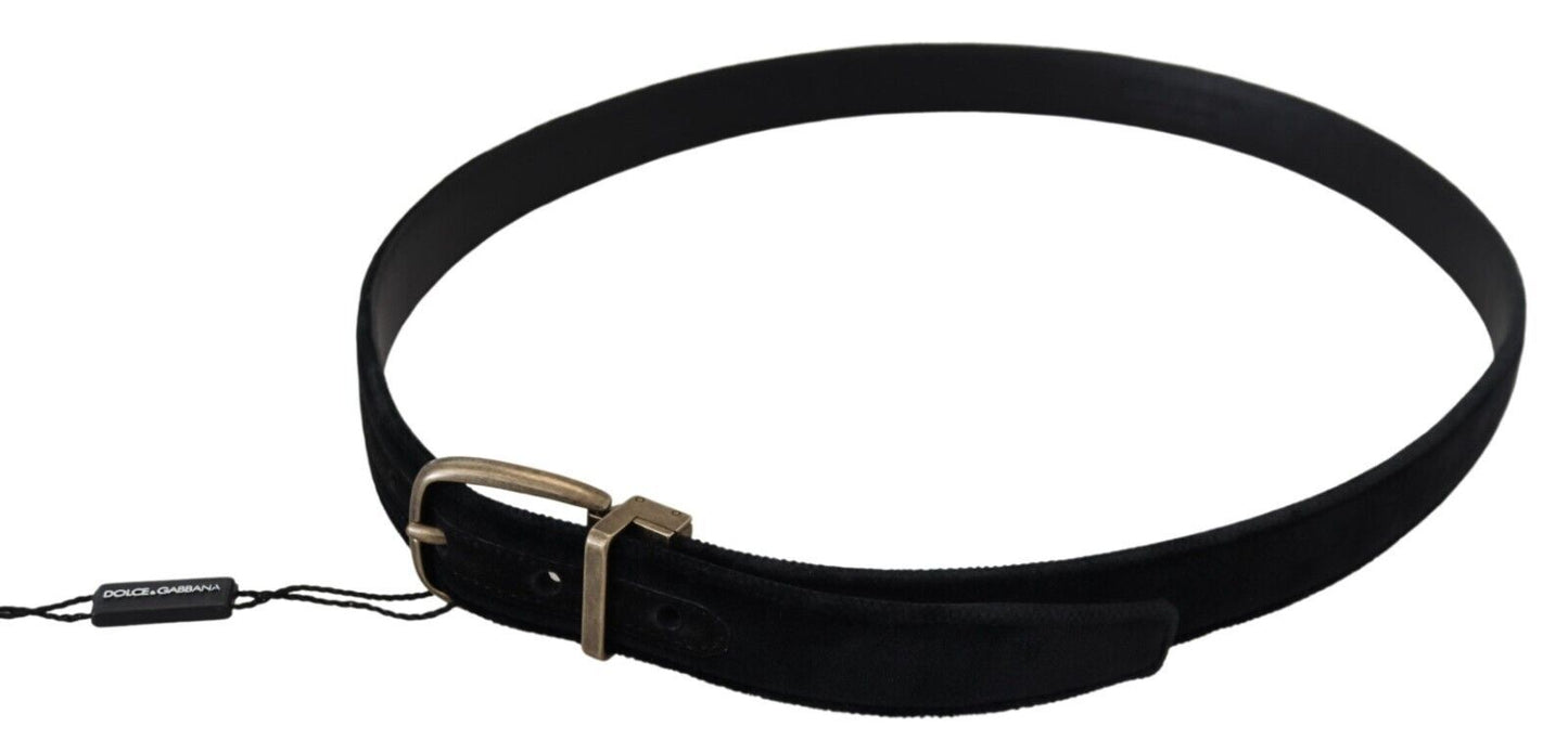 Dolce & Gabbana Elegant Black Leather Belt Dolce & Gabbana