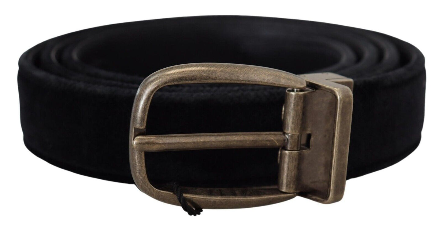 Dolce & Gabbana Elegant Black Leather Belt Dolce & Gabbana