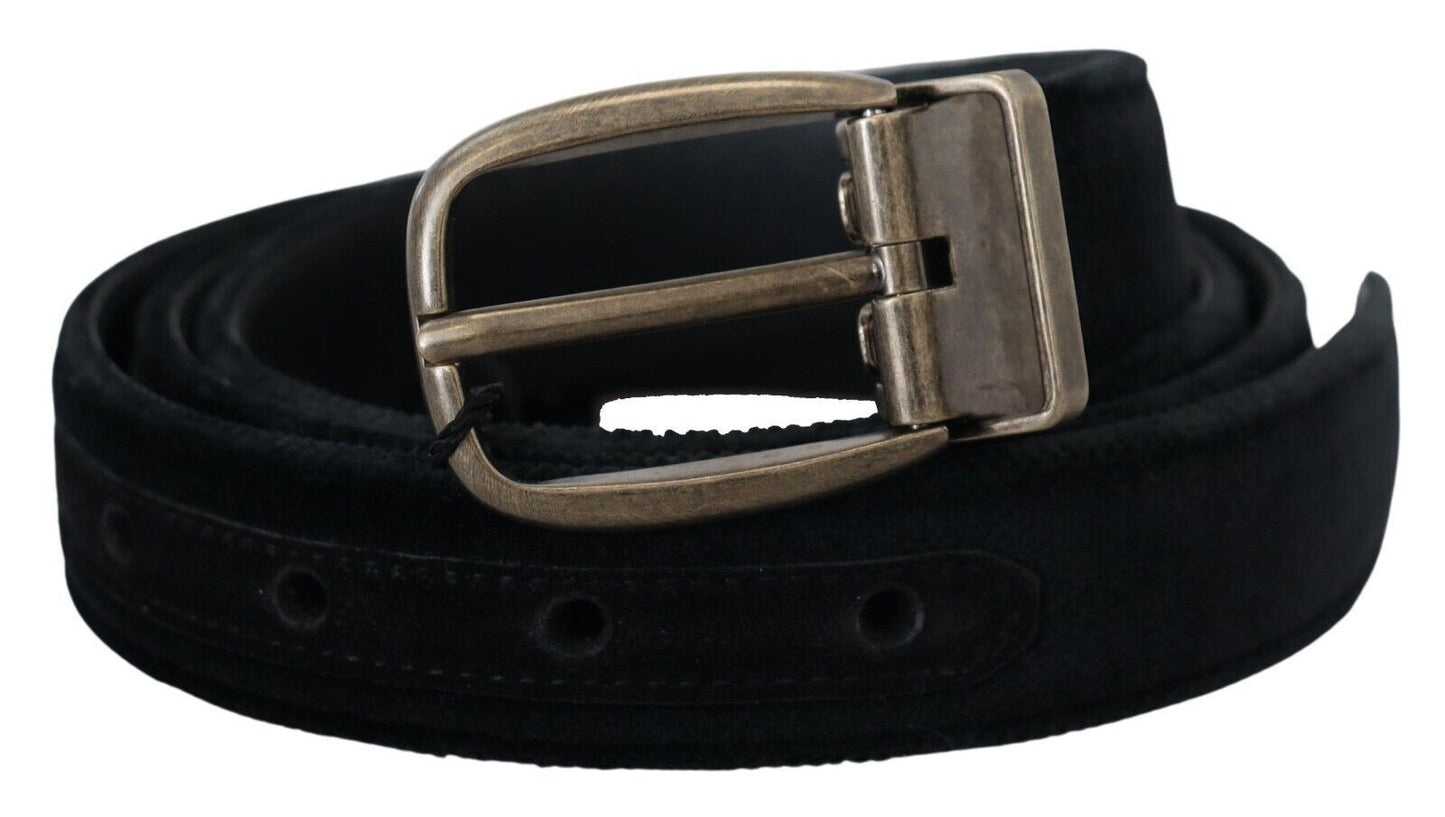 Dolce & Gabbana Elegant Black Leather Belt Dolce & Gabbana