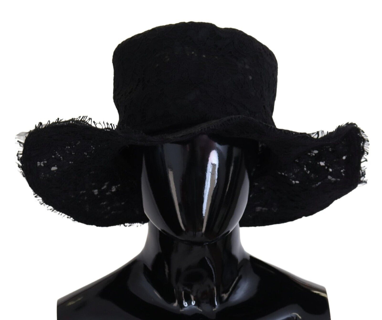 Dolce & Gabbana Elegant Black Top Hat - Timeless Fashion Statement Dolce & Gabbana