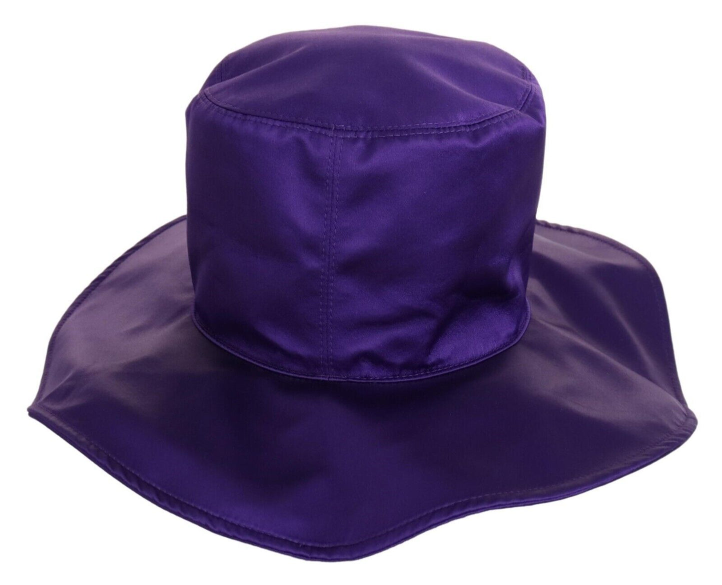 Dolce & Gabbana Elegant Purple Silk Top Hat Dolce & Gabbana